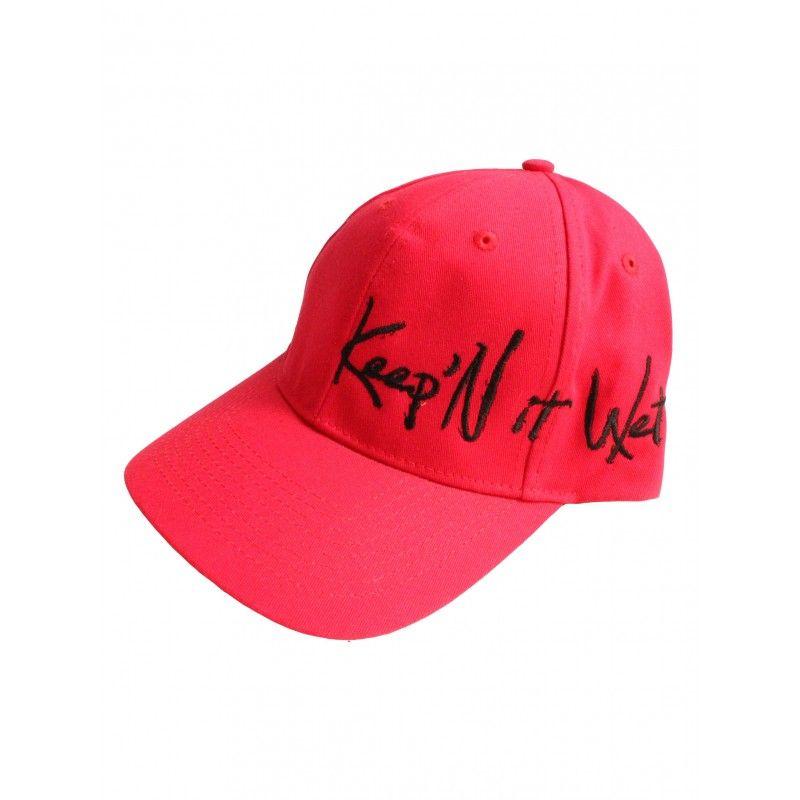 Red Cap Logo - Red hat with black logo