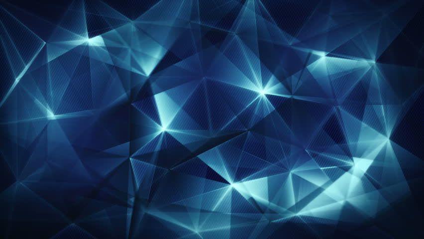 Dark Blue Triangle Logo - Dark Blue Triangles Web Abstract Stock Footage Video (100% Royalty ...