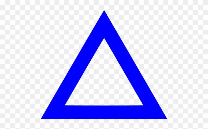 Dark Blue Triangle Logo - Triangle Clipart Blue Blue Triangle Shape Transparent