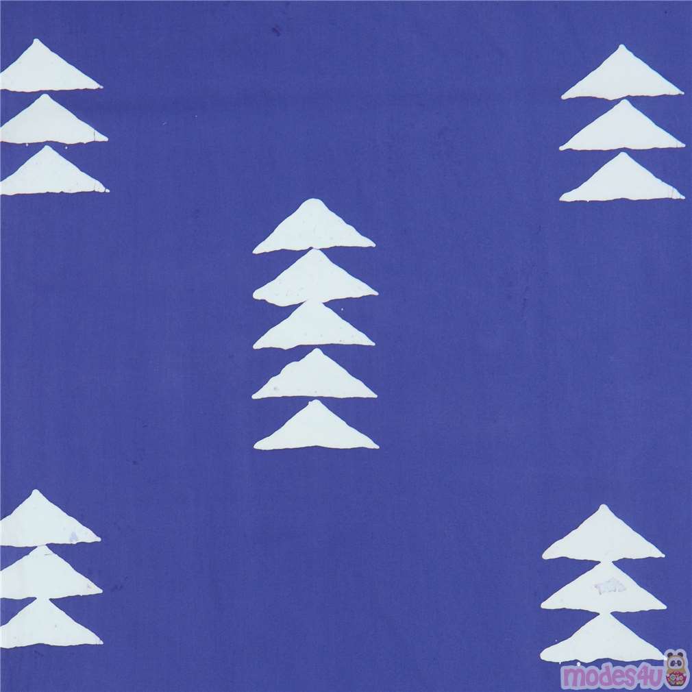 Dark Blue Triangle Logo - dark blue with light blue triangle fabric Andover USA Handcrafted ...