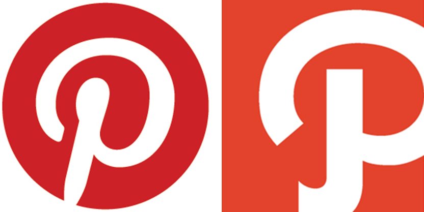 Circle in Red P Logo - Red p Logos