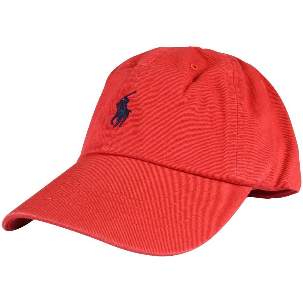 Red Cap Logo - POLO RALPH LAUREN Polo Ralph Lauren Red Logo Baseball Cap - Men from ...