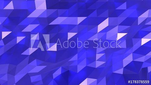 Dark Blue Triangle Logo - Dark BLUE triangle background. Glitter abstract illustration with an ...