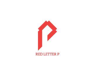 Red Letter P Logo - Red Letter P Designed