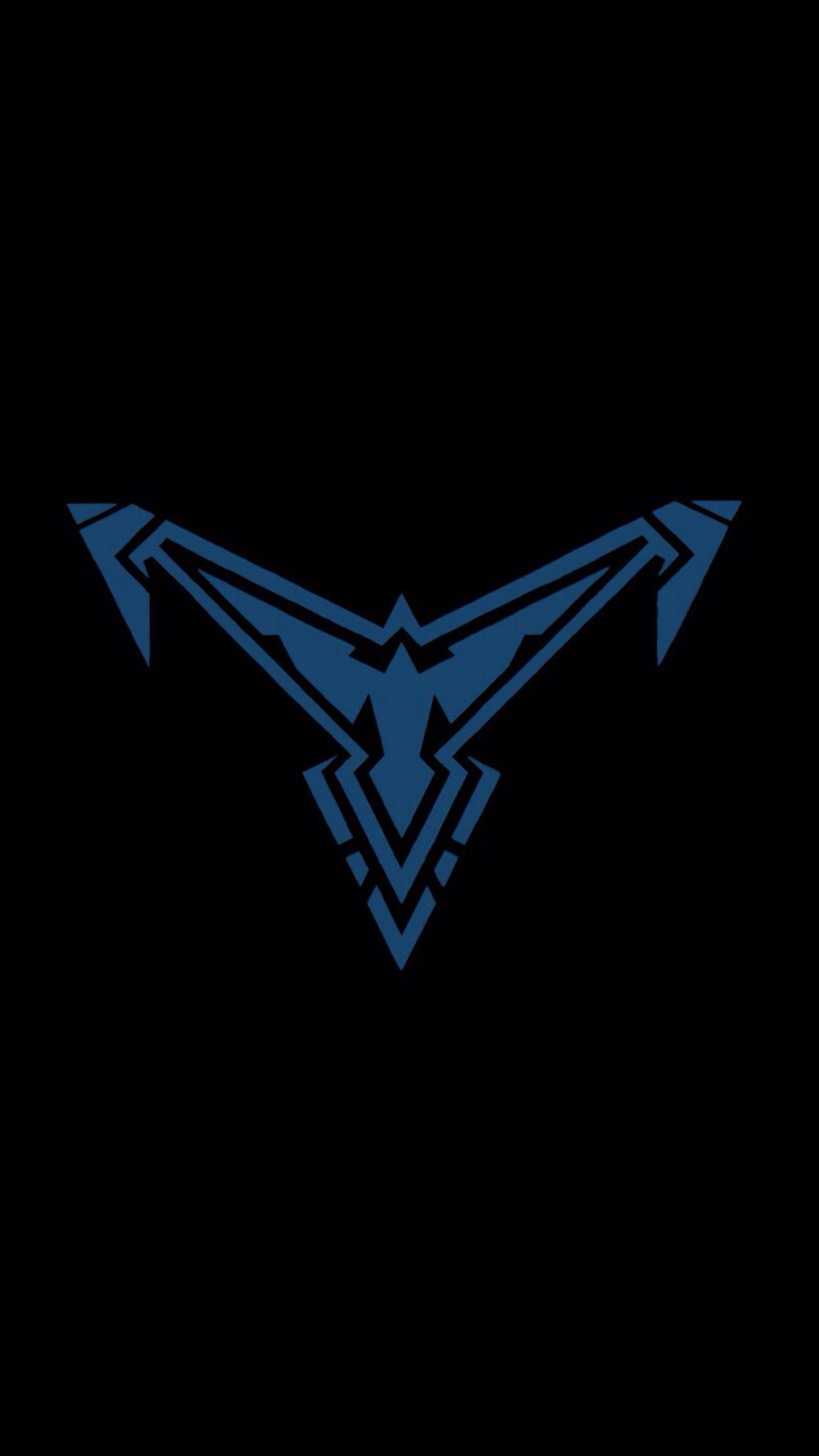 Nightwing Logo - New Nightwing logo. Comic Book Love. Nightwing, Batman