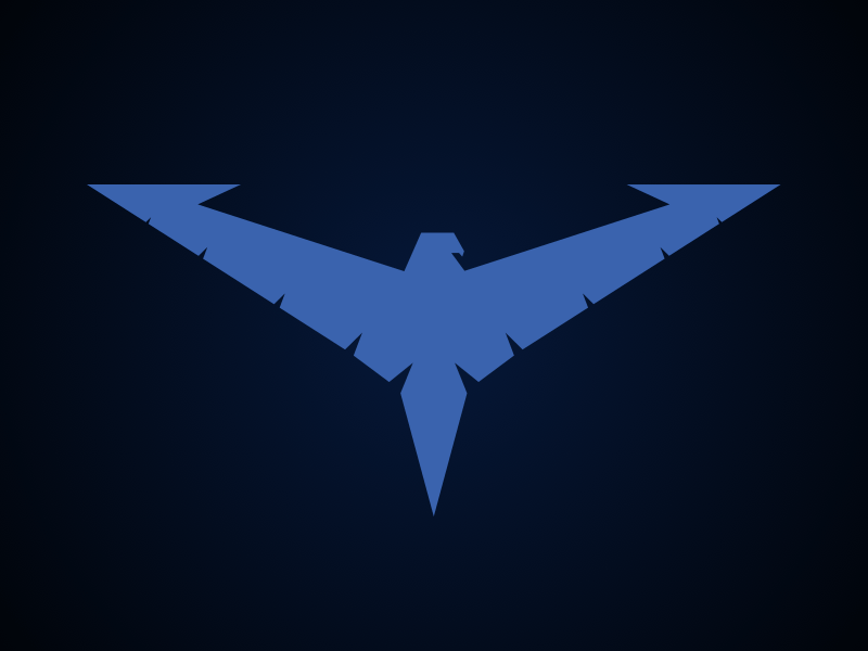Nightwing Logo - Nightwing Logo - Nightwing: The Series by Chris Shepherd | Dribbble ...