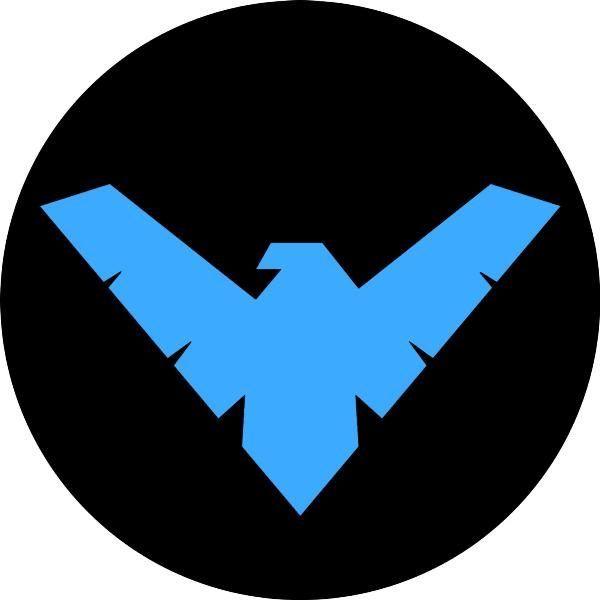 Nightwing Logo - Nightwing Sticker car