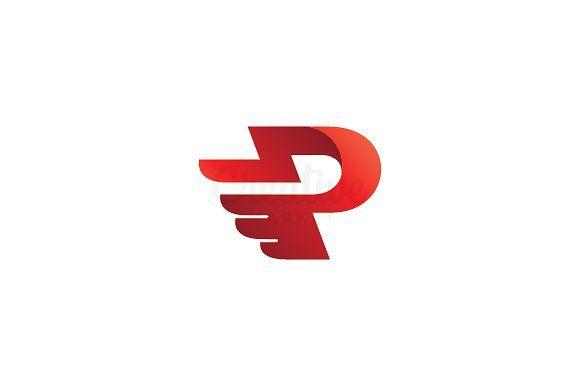Red Letter P Logo - Letter P Logo ~ Logo Templates ~ Creative Market