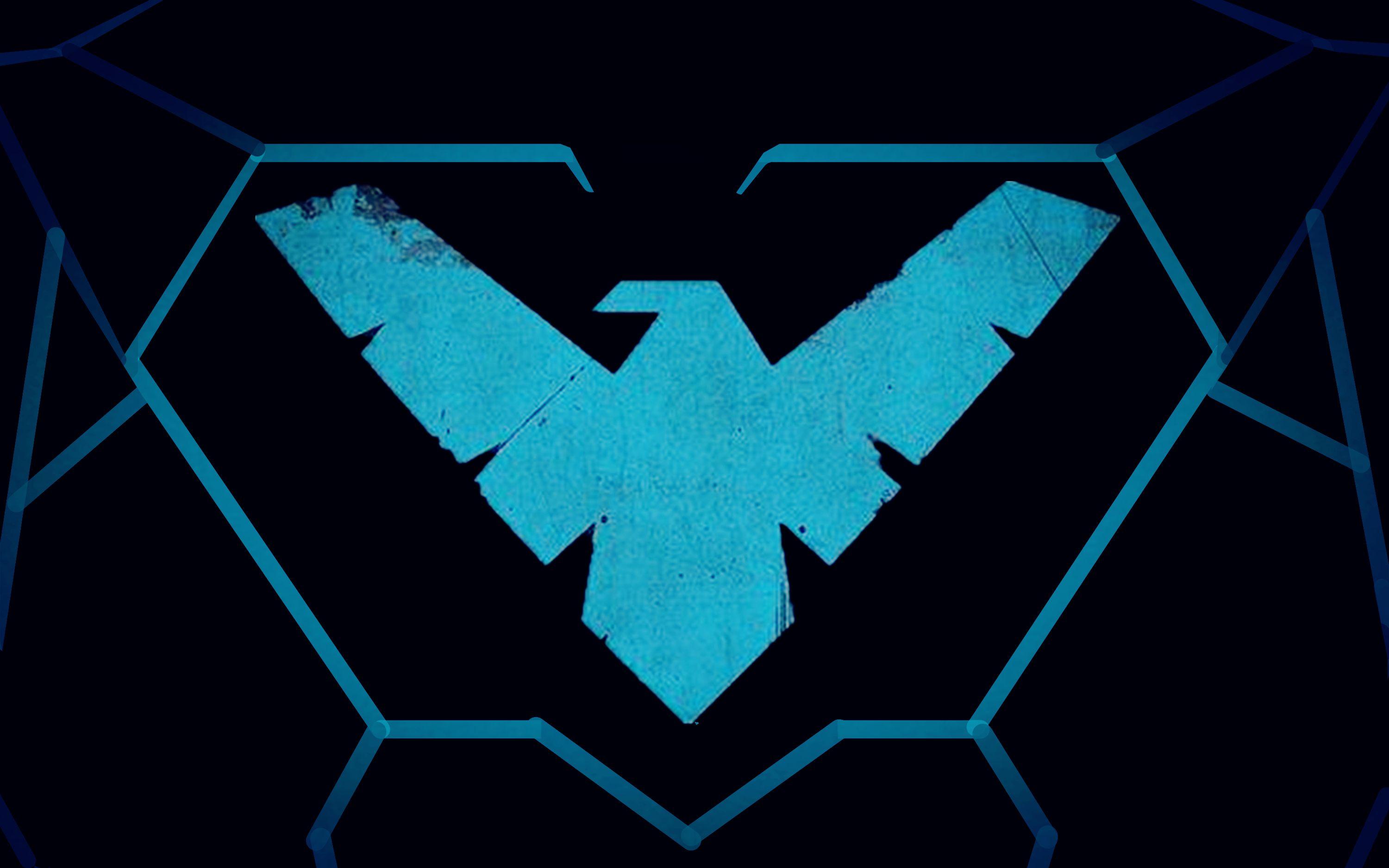 Nightwing Logo - Nightwing logo Dick Grayson. Robins. Nightwing, Robin, Batman