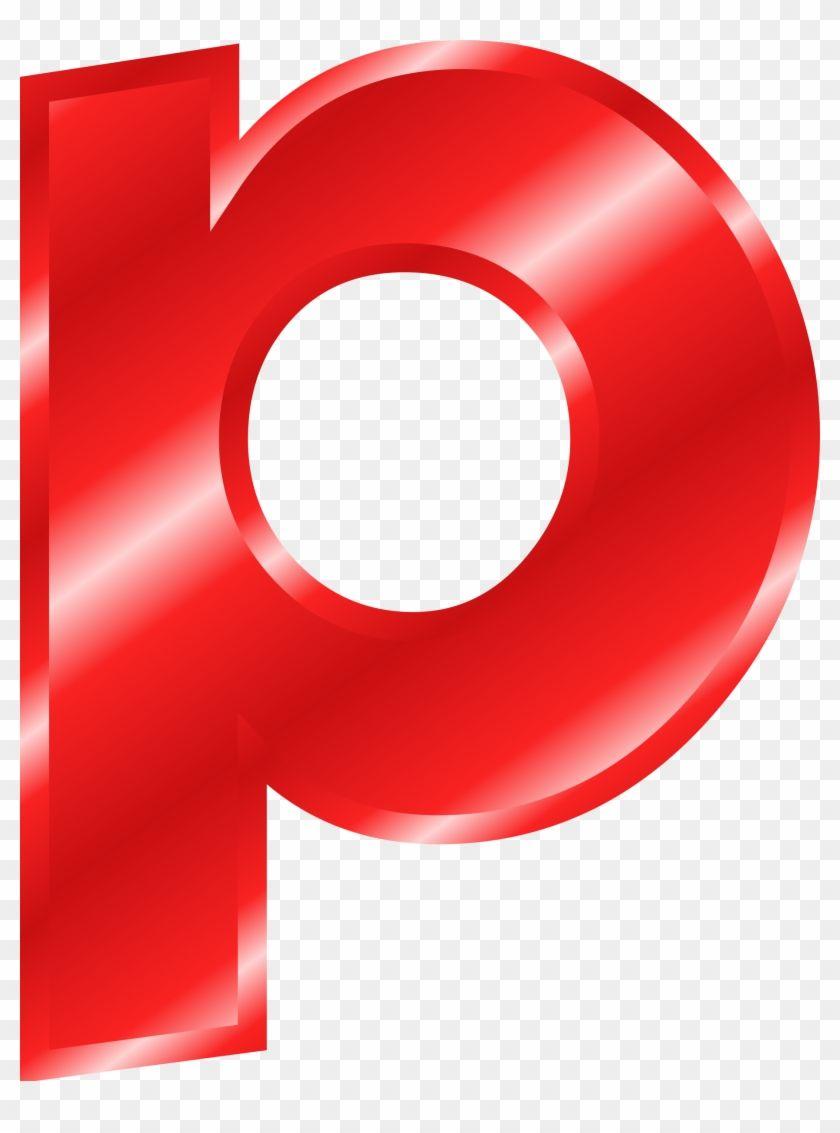 Red Letter P Logo - Big Image P Clipart Red Transparent PNG Clipart