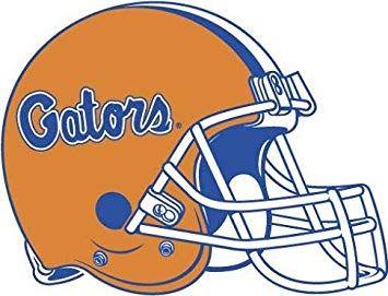 Gators Football Logo - Inch Gators Football Helmet Decal UF University