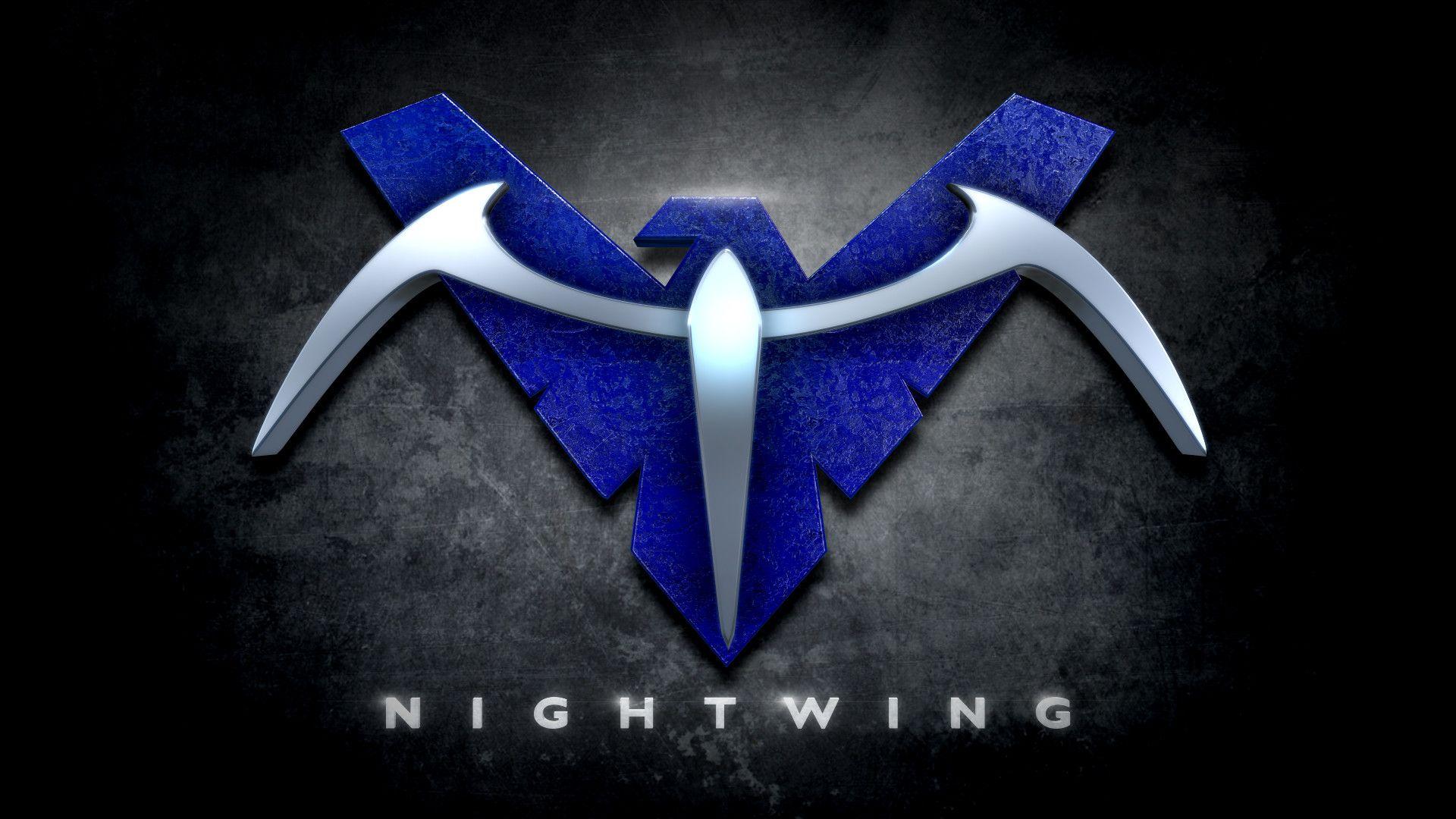 Nightwing Logo - Nightwing Logo Wallpaper