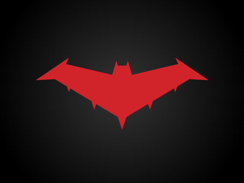 Nightwing Logo - Red Hood Logo: The Series by Chris Shepherd. Dribbble
