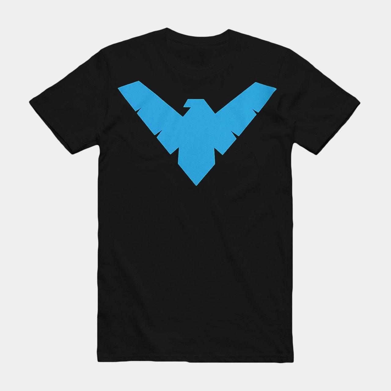 Nightwing Logo - Nightwing Logo Adult T Shirt
