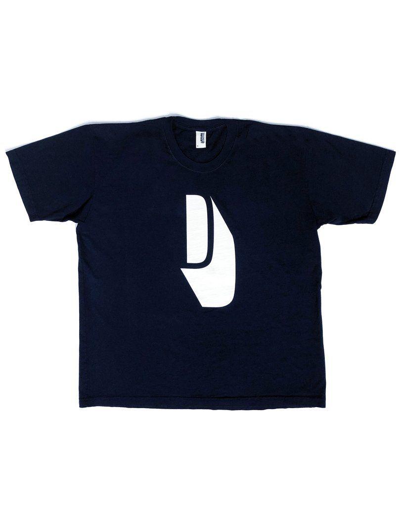 White and Blue D-Logo Logo - D-ouble #D Logo T-Shirt - Blue | DDUGOFF