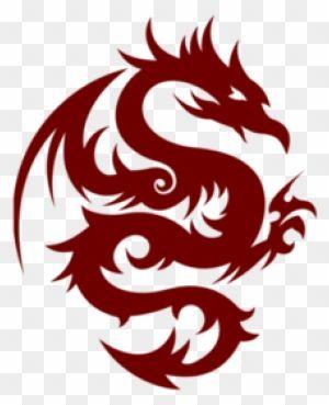 Tribal Dragon Logo - Tribal Dragon Tattoo Design Png - Red Dragon Logo Png - Free ...