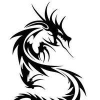 Tribal Dragon Logo - Tribal Dragon Logo Animated Gifs