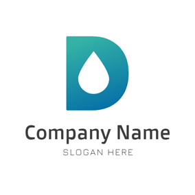 White and Blue D-Logo Logo - Free D Logo Designs. DesignEvo Logo Maker