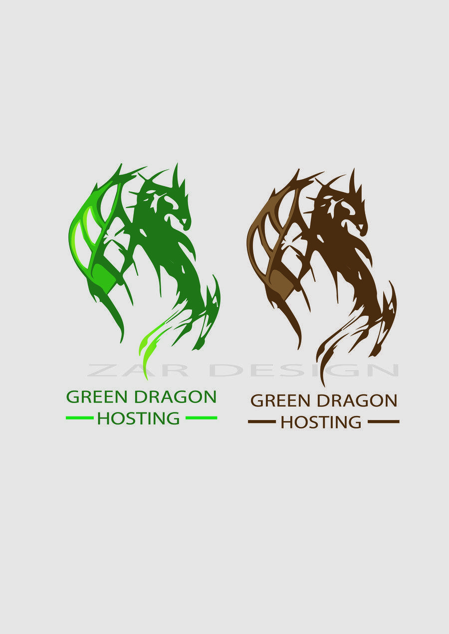 Tribal Dragon Logo - Entry #5 by zarpoco for Design a Tribal Dragon Logo | Freelancer