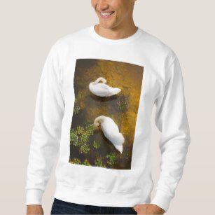 A and Two Swans Sun Logo - Men's Swans Printed Sweatshirts, Mens Sweatshirt Designs, Zip Up ...