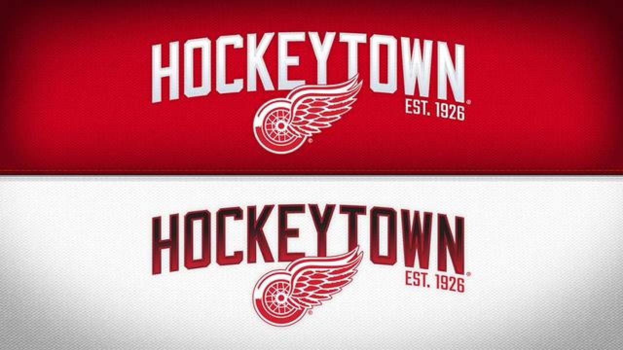 New Detroit Red Wings Logo - Red Wings unveil new 'Hockeytown' logo matching jersey design