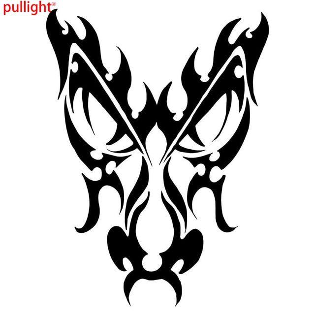 Tribal Dragon Logo - Aliexpress.com : Buy Tribal Dragon Head Vinyl Car Stickers Decals ...