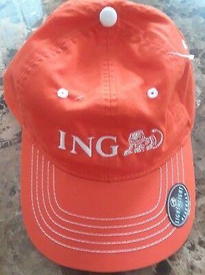 ING Lion Logo - ING LION EMBROIDERED Logo Navy Blue Adjustable Baseball Hat Legend