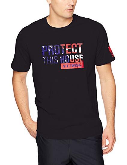 Under Armour Protect This House Logo - Under Armour Men's Freedom Protect This House T 2.0