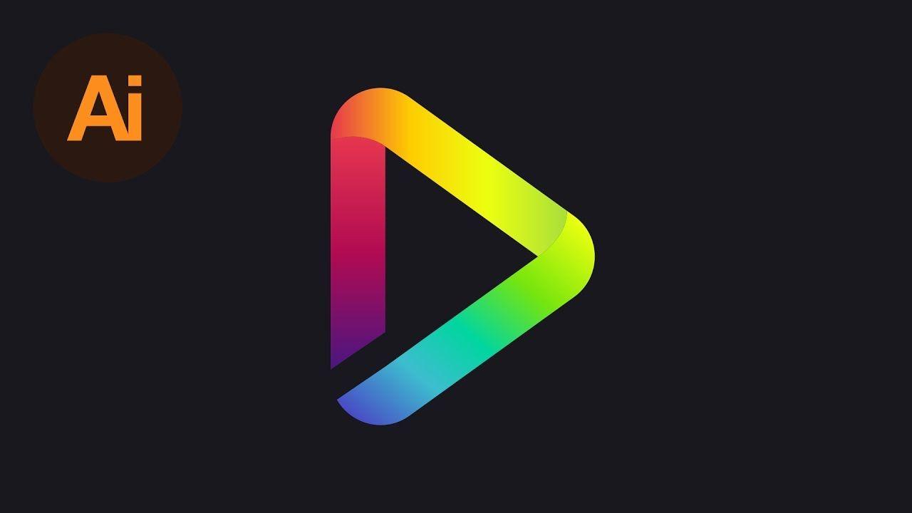 Gradient Logo - Design a Gradient Logo Illustrator Tutorial - YouTube