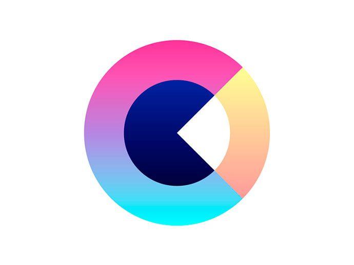 Use Gradient of Colors in Logo - Colorful Gradient Logo Designs. Web & Graphic Design