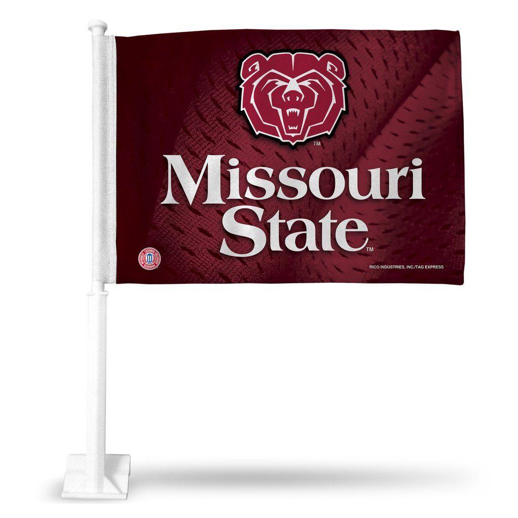 Missouri State Athletic Logo - Missouri State Bears Athletic Logo Car Flag