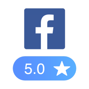 Facebook 5 Star Logo - 5 Star Facebook Rating