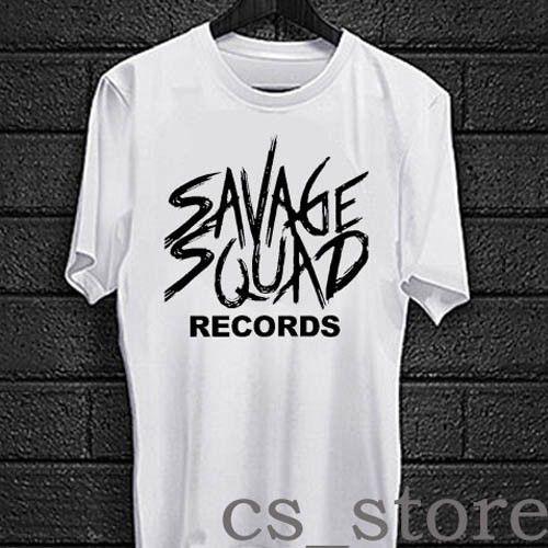 Savage Squad Fredo Logo - SAVAGE SQUAD RECORDS LOGO FREDO SANTANA BLACK WHITE T SHIRT SIZE S ...