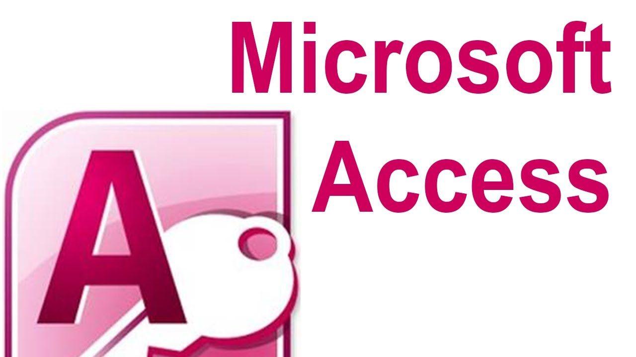 Access Database Logo - Microsoft Access Basics Tutorial 6 - linking tables and databases ...