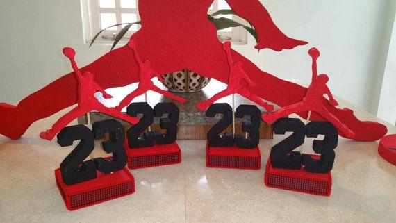 Painted Jordan Logo - Jordan Logo & Centerpieces. Kayden. Baby