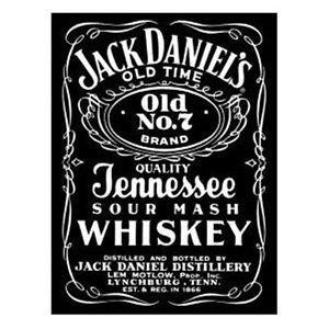 Old Whiskey Logo - Jack Daniel's Old No. 7 Whiskey Logo Poster Ad Tin Sign LIGHT ...