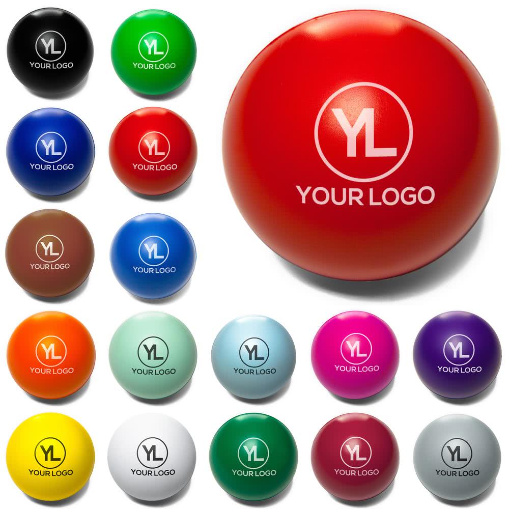 Yellow Ball Company Logo - Custom Stress Balls | Free Shipping | Quality Logo Products®