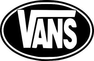 VW Van Logo - Vans Logo Surf Car Window Van JDM VW VAG EURO Vinyl Decal ...