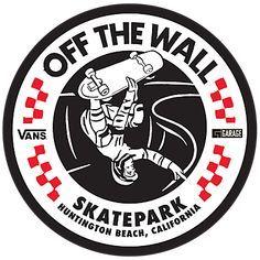Vans Skate Logo - Simple and rememberable. The bold type, black and white color scheme