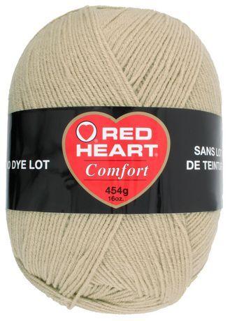 Red Heart Yarn Logo - Red Heart Comfort Yarn Basic Shades