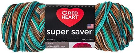 Red Heart Yarn Logo - Red Heart Yarn Red Heart Super Saver Reef, Print