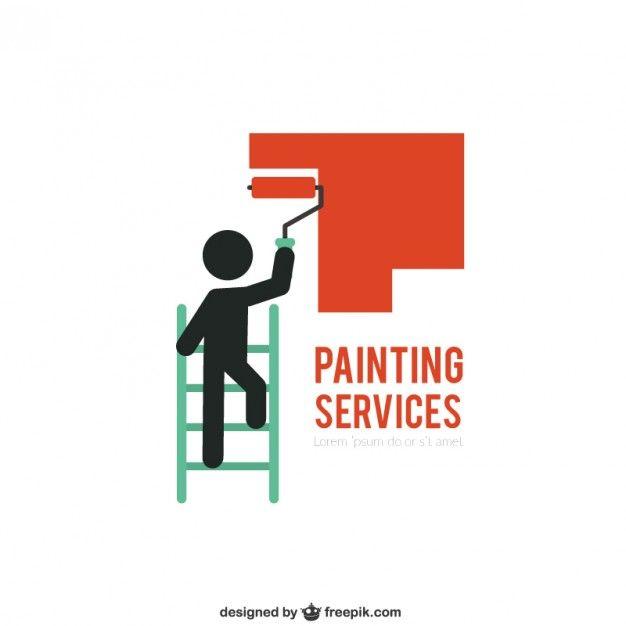 Painter Logo - Painting services Vector