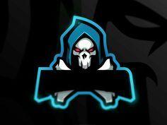 Dark Wolf Cool Logo - Skull Mask eSports Logo | mascot logos | Esports logo, Logo design ...