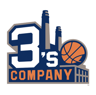 Blue Ball with Company Logo - 3's Company