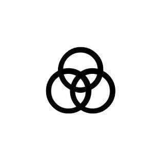 Famous Circle Logo - Circles logo famous logos decals, decal sticker