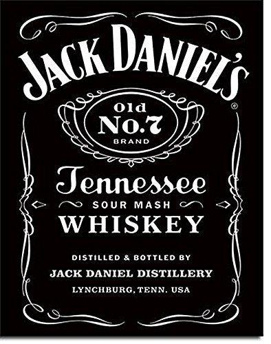 Whiskey Logo - Jack Daniel's Tennessee Whiskey Logo Design Large Metal Sign 32 x ...