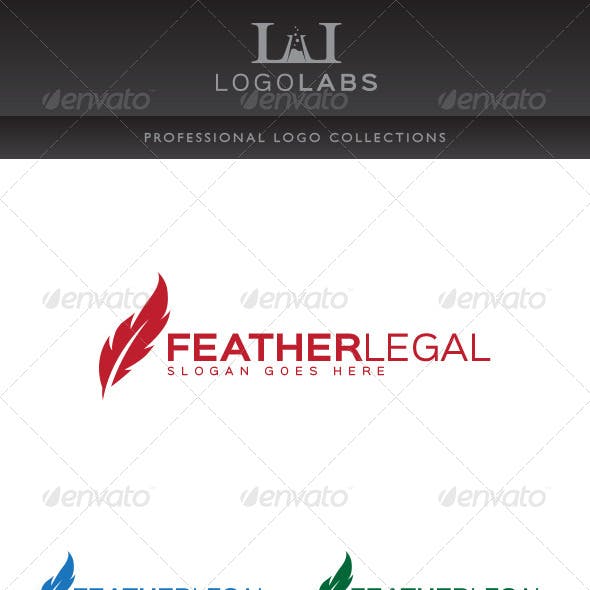 Feather H Logo - Feather Logo Graphics, Designs & Templates from GraphicRiver