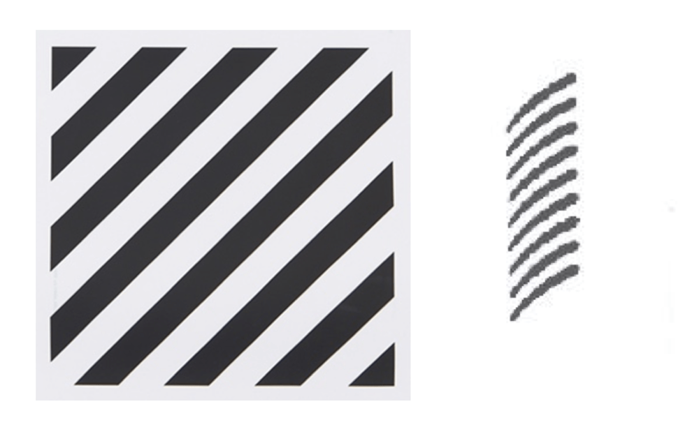 Off White Stripes Logo - UPDATED: Off White Takes Trademark Battle With Paige In Front