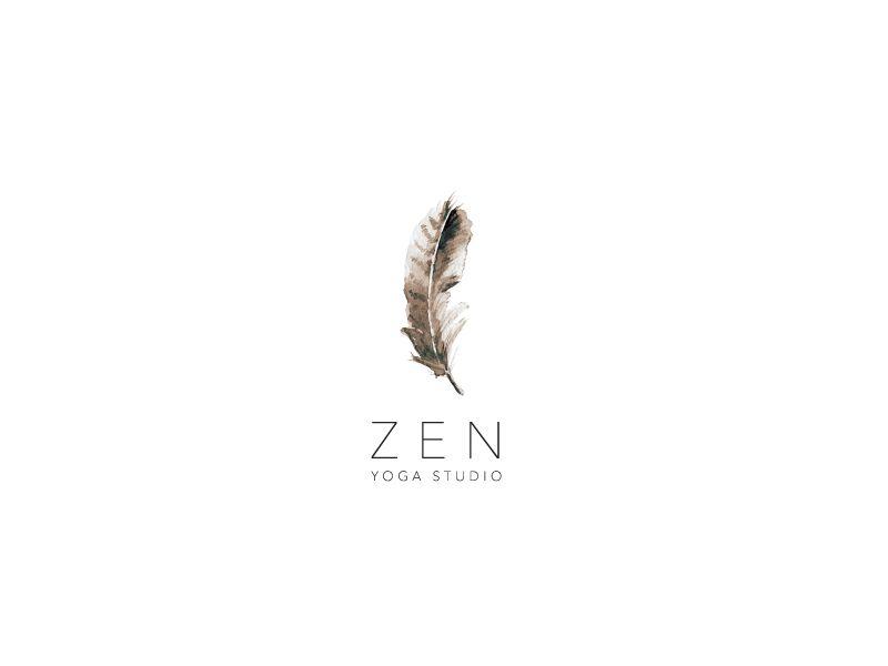 Feather H Logo - Feather Zen Logo by Cast + Company | Dribbble | Dribbble