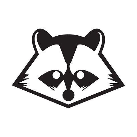 Raccoon Logo - Raccoon Logo. logo. Racoon, Logos